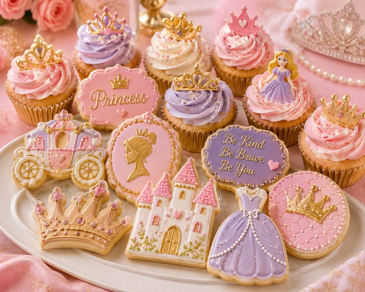 Themed decorated cookies